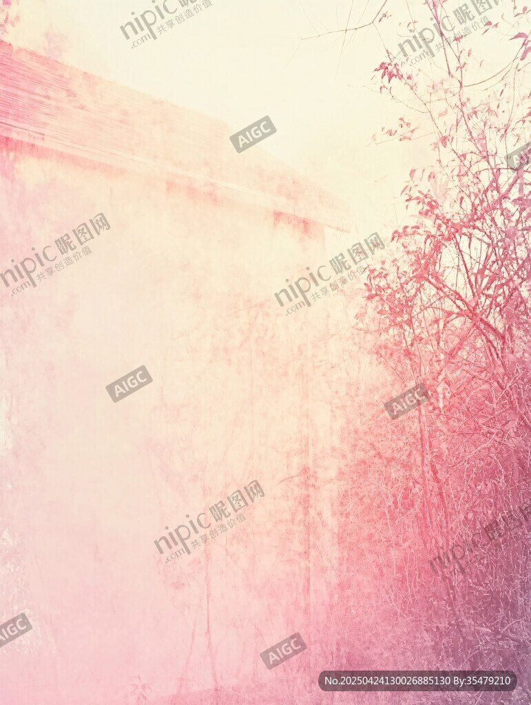 夢幻粉調(diào)自然風(fēng)景畫面