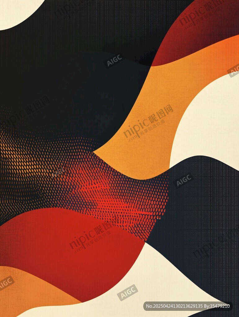 抽象幾何色彩動(dòng)感藝術(shù)圖