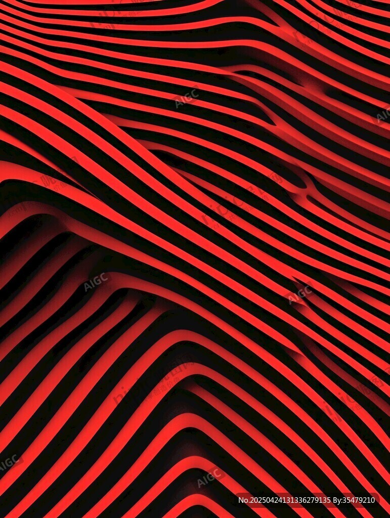 紅黑條紋動感抽象背景圖