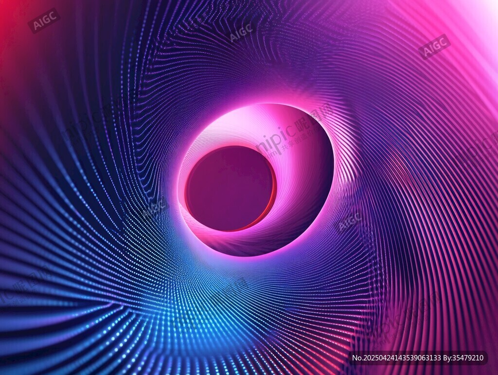 炫彩旋渦抽象背景圖案