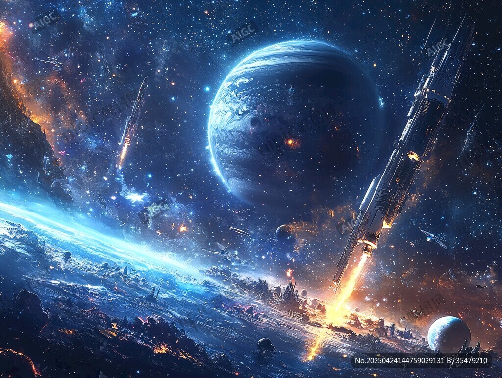 夢幻星際宇宙壯麗景觀