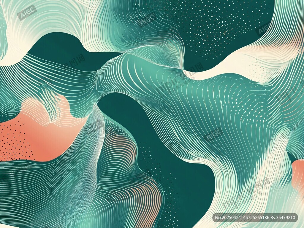 流動波紋抽象藝術(shù)背景圖