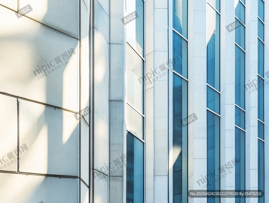 现代建筑外墙光影之美 现代建筑外墙光影之美