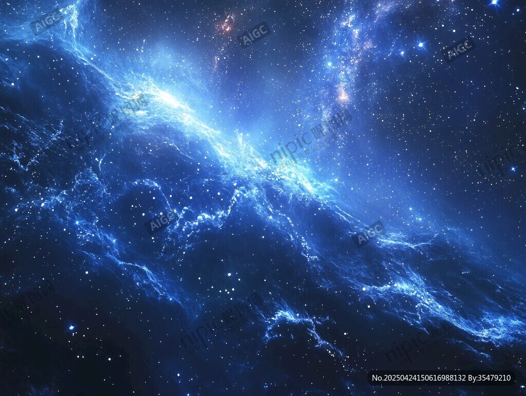 夢幻深邃的浩瀚宇宙星空