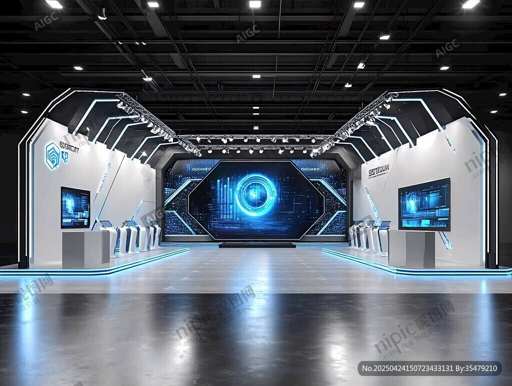 科技展廳 未來感十足的空間