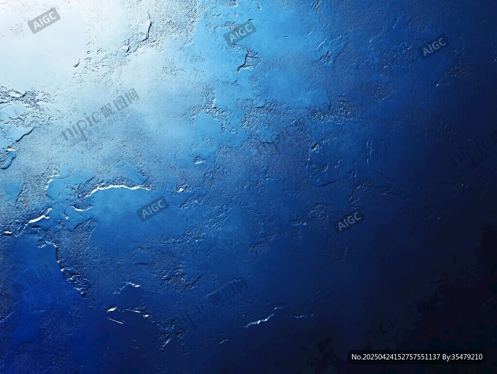 夢(mèng)幻藍(lán)色水底紋理背景