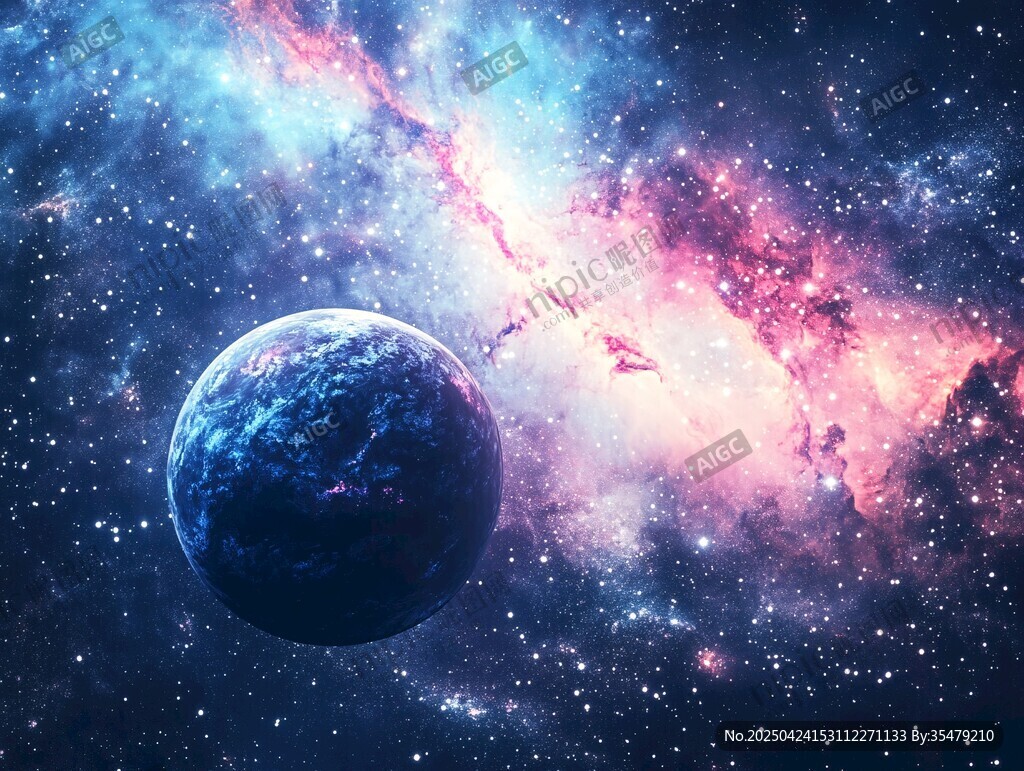 夢幻宇宙中的藍色星球