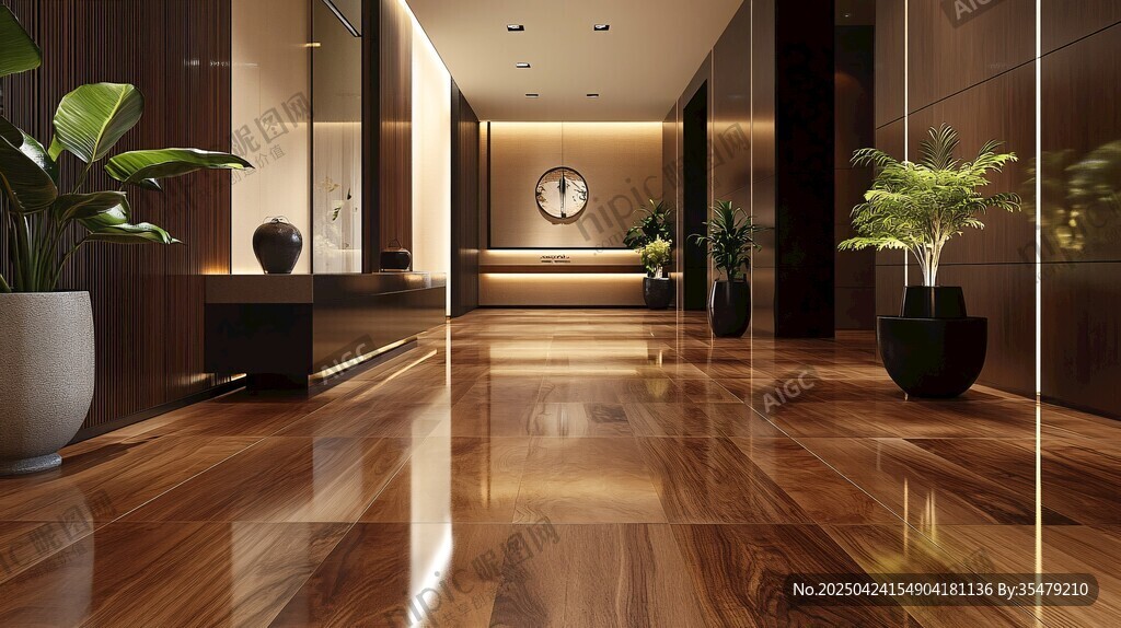 現(xiàn)代奢華大廳室內(nèi)景觀