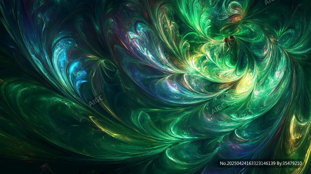 夢幻炫彩抽象光影背景圖