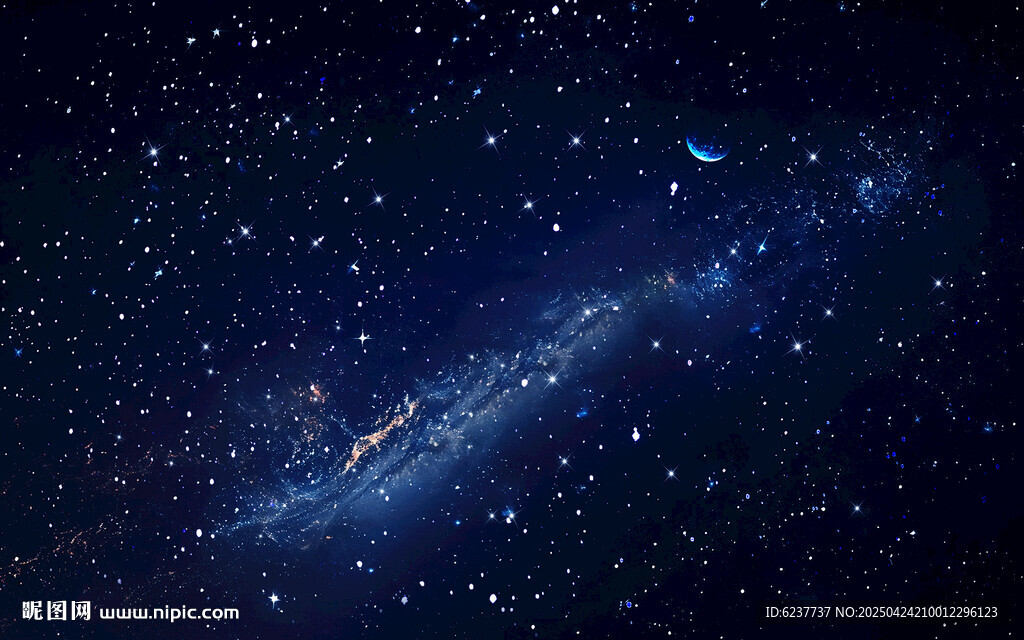黑色宇宙星空背景