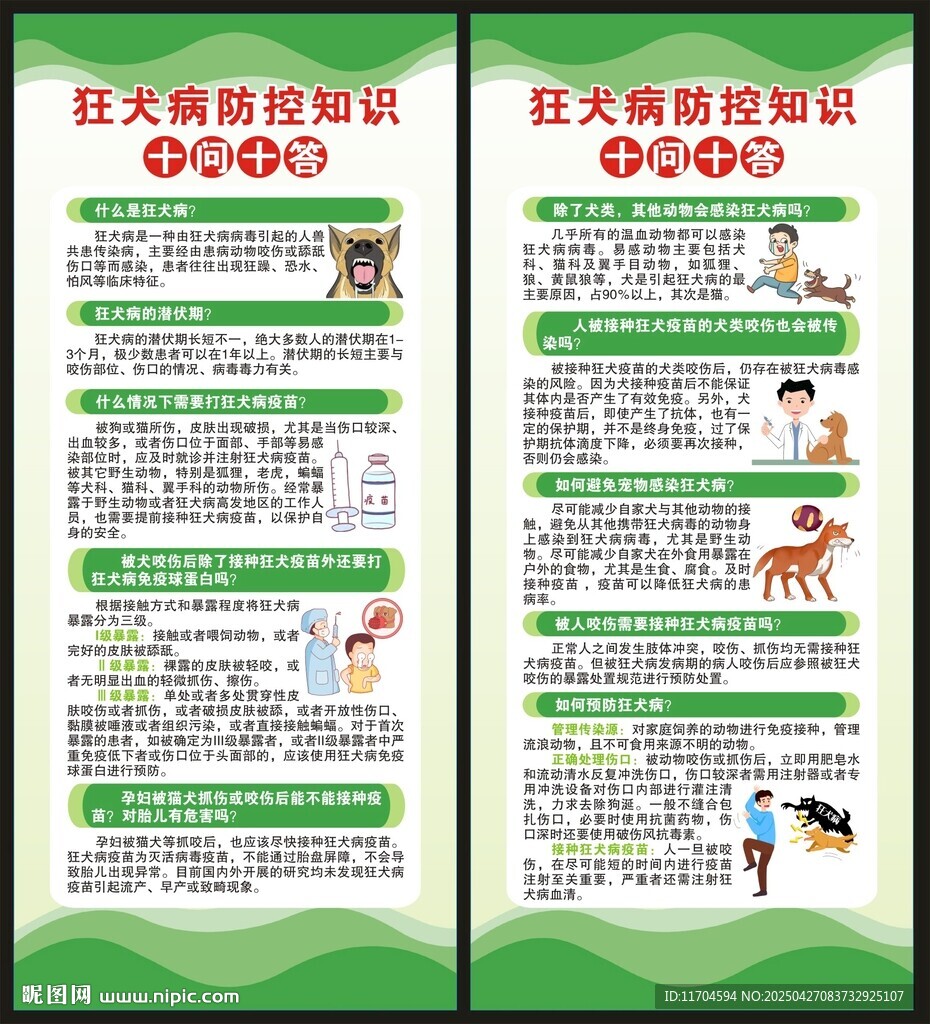 世界狂犬病日展架