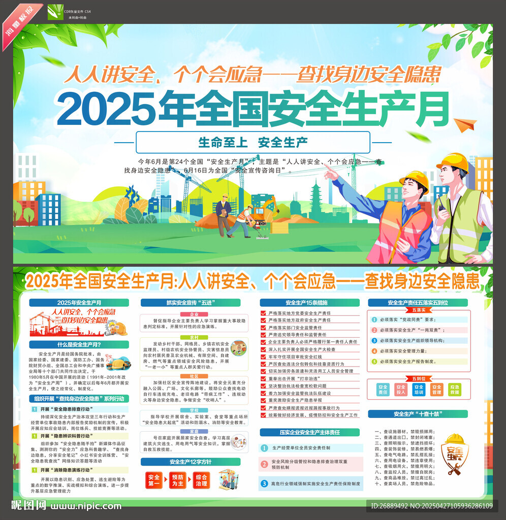2025年安全生產月