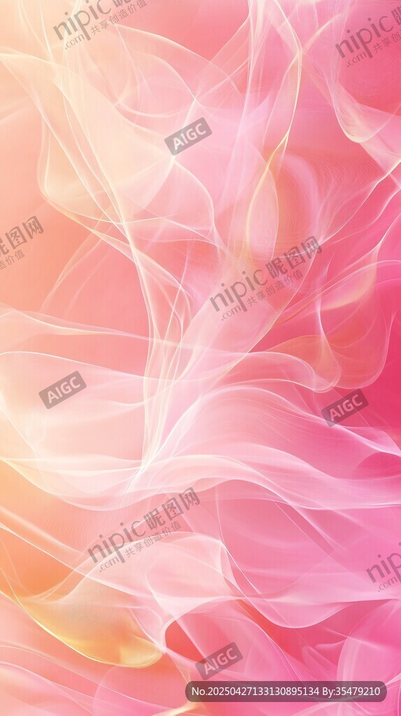 夢幻粉色煙霧背景圖