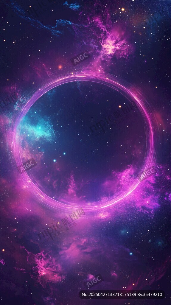 夢幻宇宙中的發(fā)光圓環(huán)