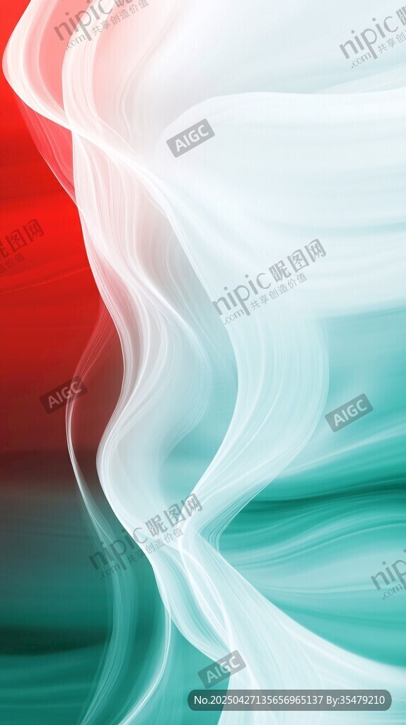 紅藍(lán)漸變動(dòng)感流體背景