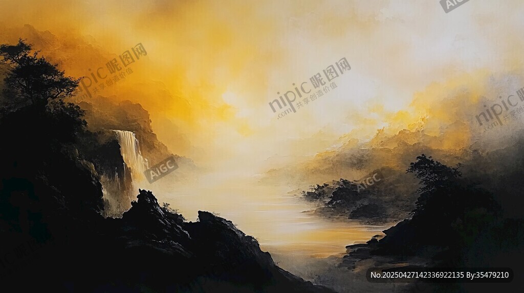 壯麗山河間的奇幻光影
