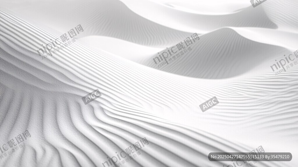 白色沙丘紋理