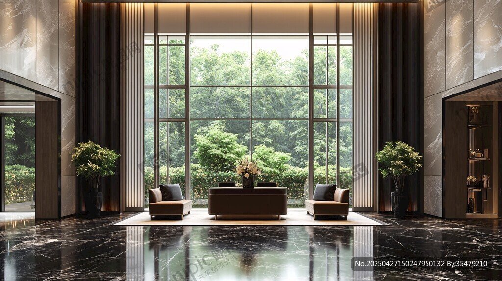 豪華大堂 盡顯優(yōu)雅格調(diào)