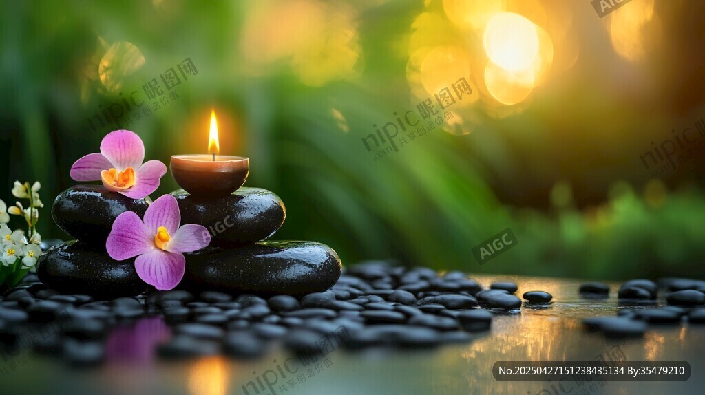 禪意燭石花營造靜謐氛圍