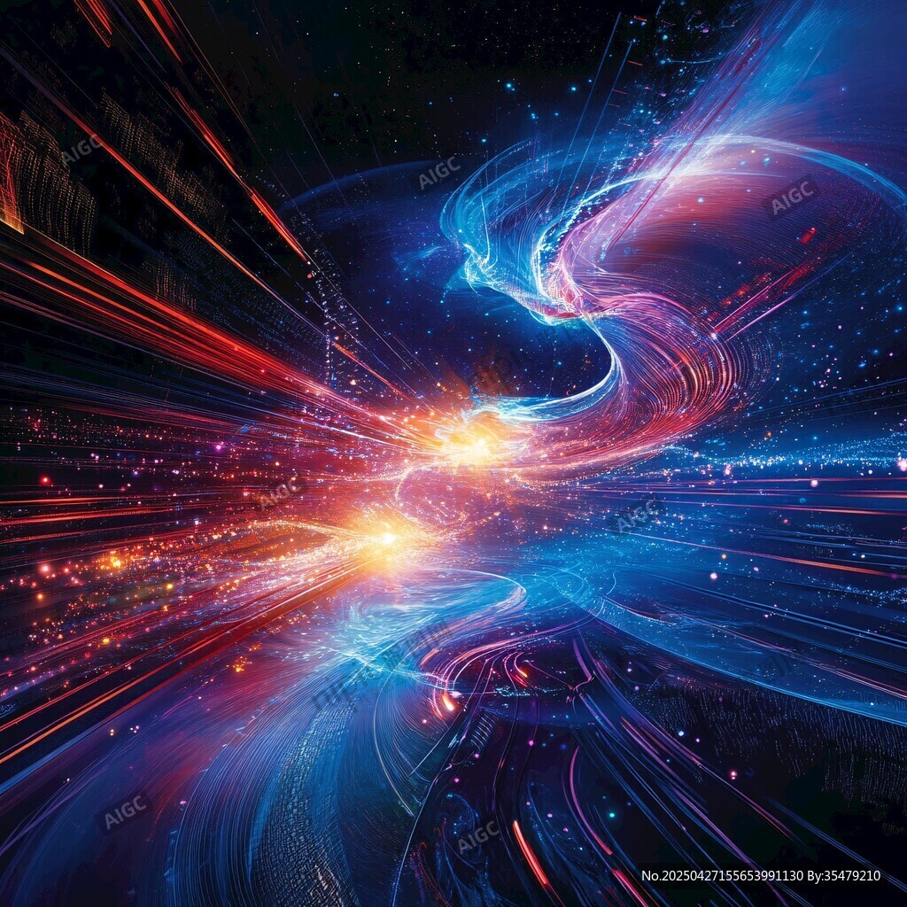 夢(mèng)幻星際流光宇宙景觀