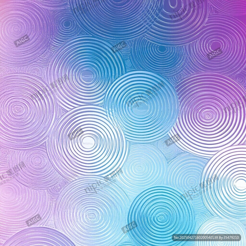 夢(mèng)幻漸變圓圈圖案背景