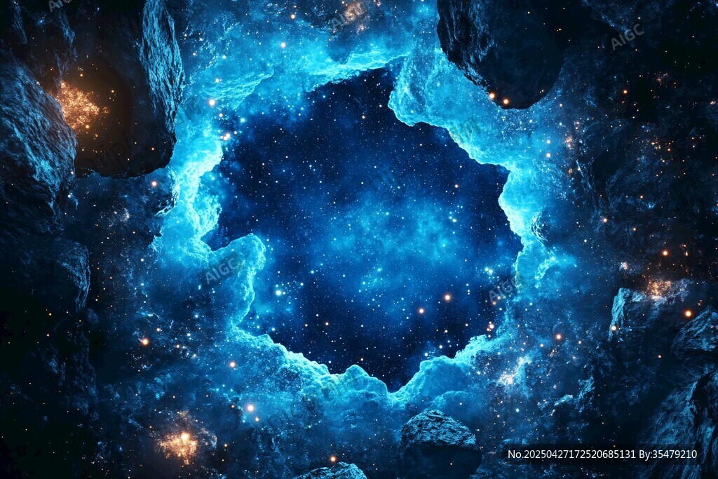 夢幻宇宙洞穴景觀