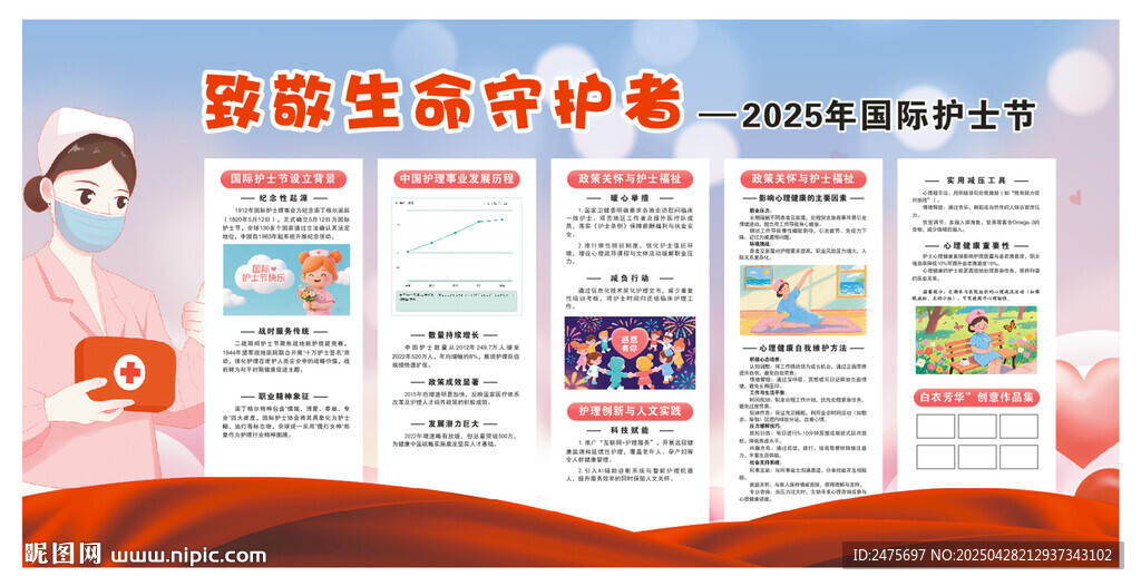 護士節展板