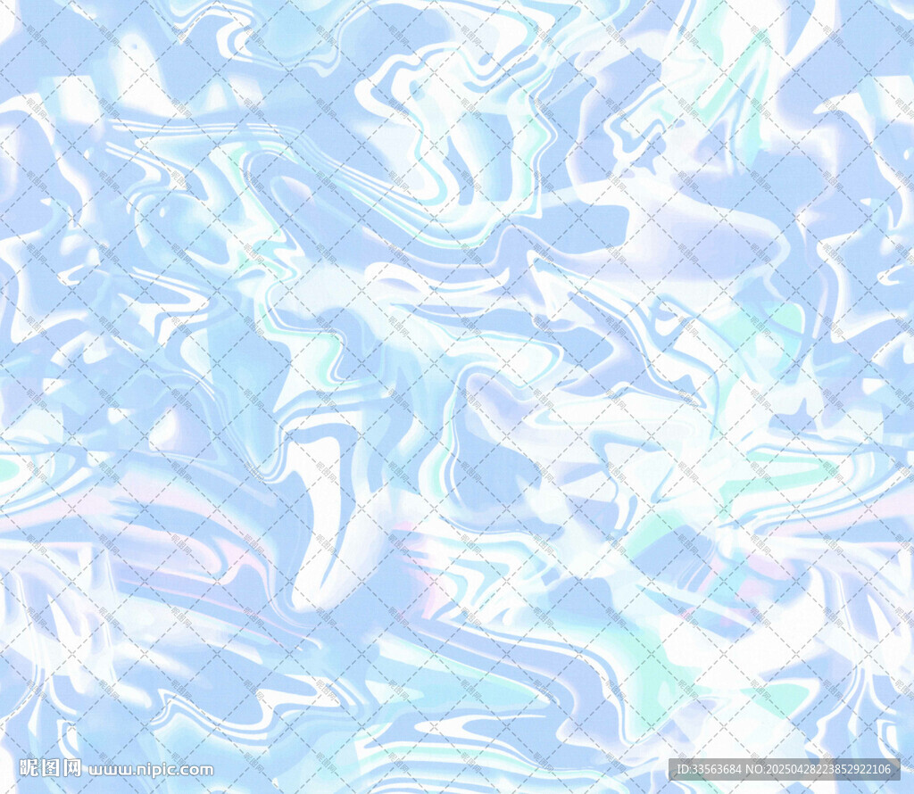 夢幻藍白漸變流體紋理