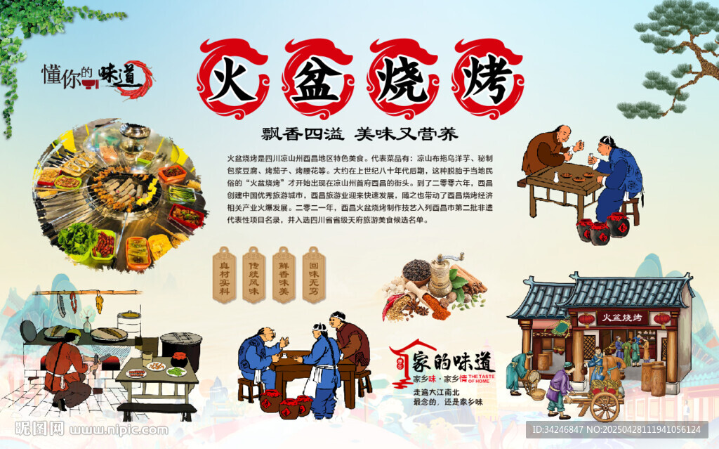 火盆燒烤