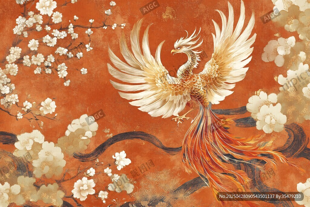 鳳凰于飛 繁花相伴