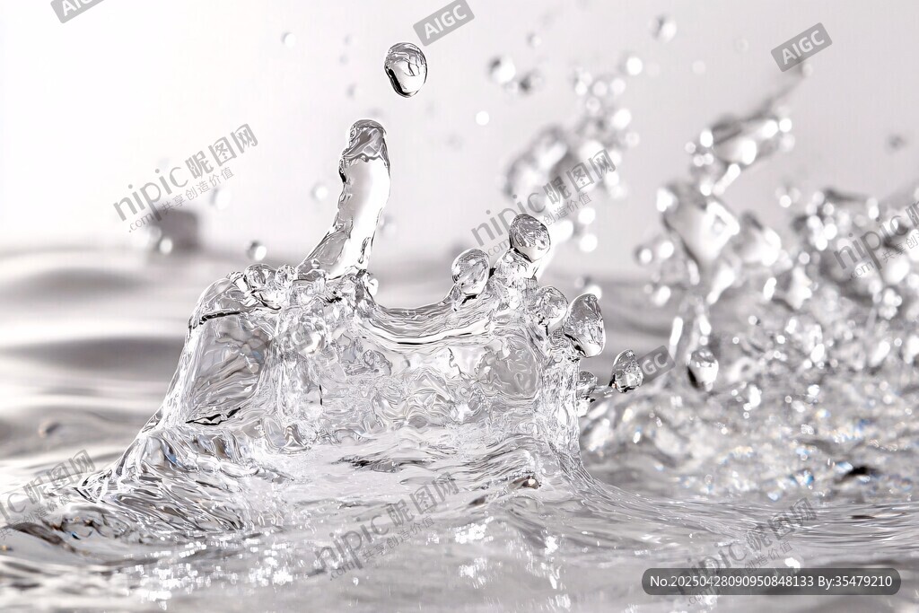 水花飛濺的靈動瞬間