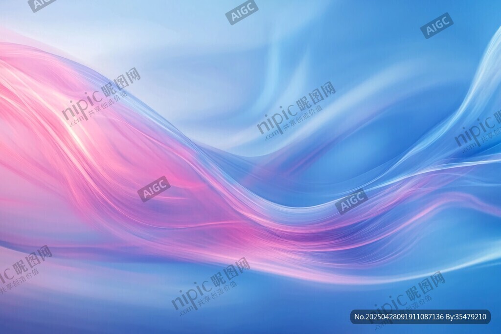 夢幻漸變流體背景圖