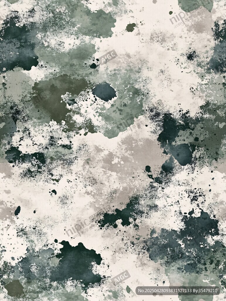 水墨風格抽象背景圖案