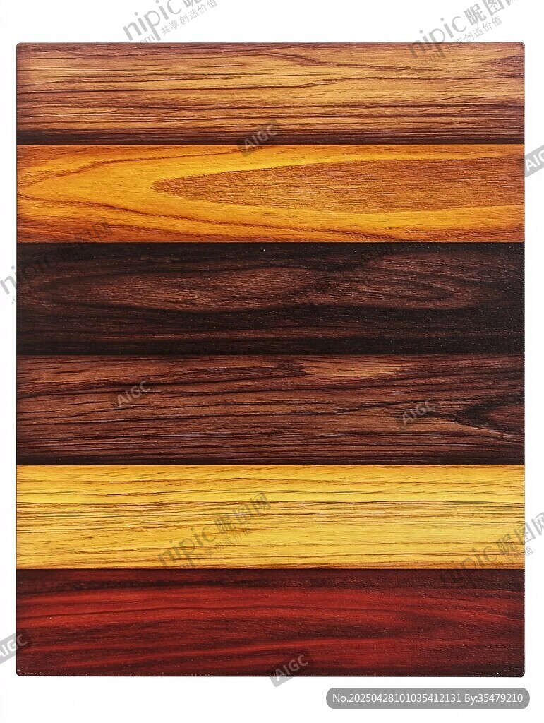 多彩木紋拼接紋理展示