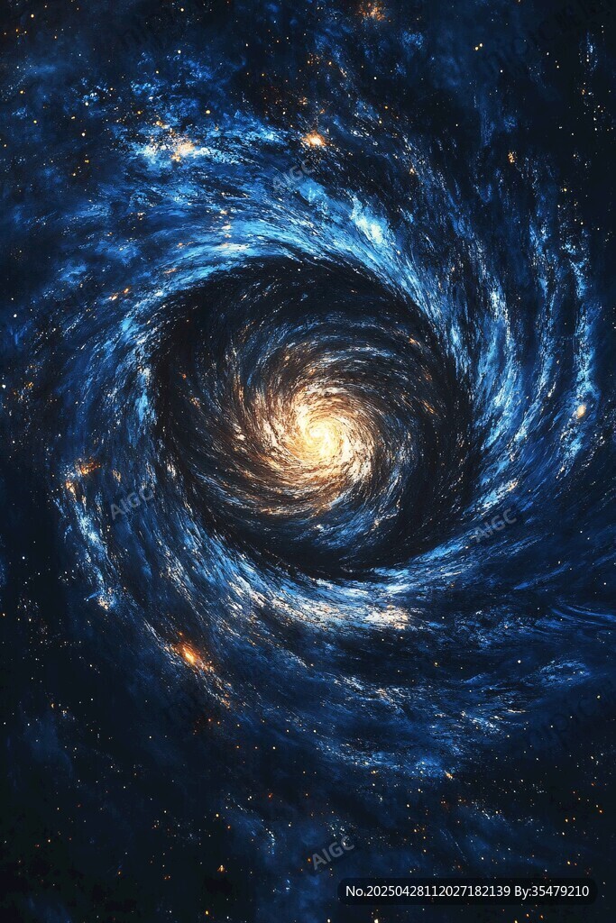 深邃宇宙漩渦奇觀