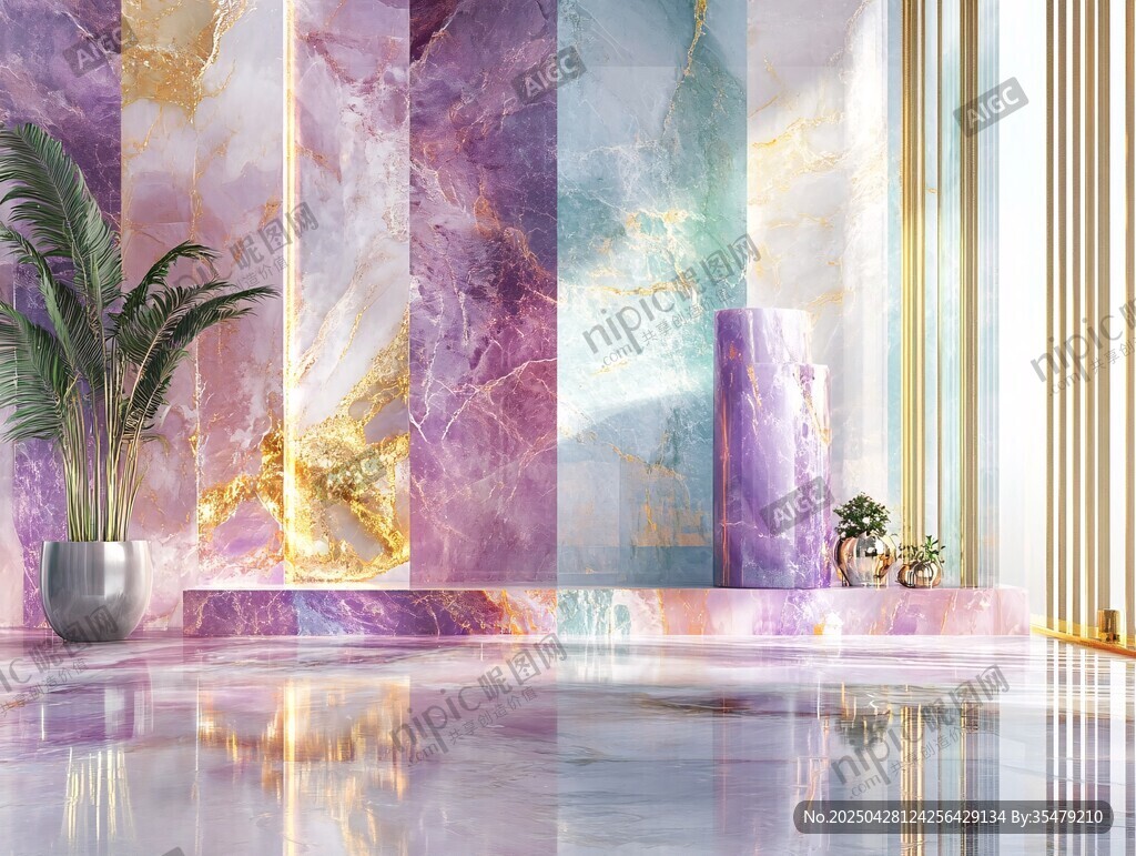 夢(mèng)幻大理石室內(nèi)空間展示