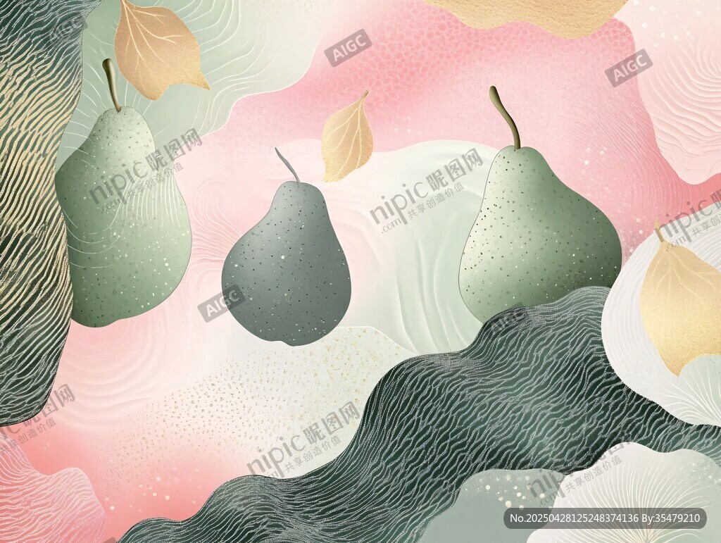 夢幻梨景與自然元素