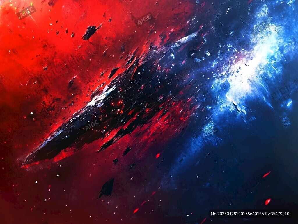 夢(mèng)幻星際宇宙絢麗景象