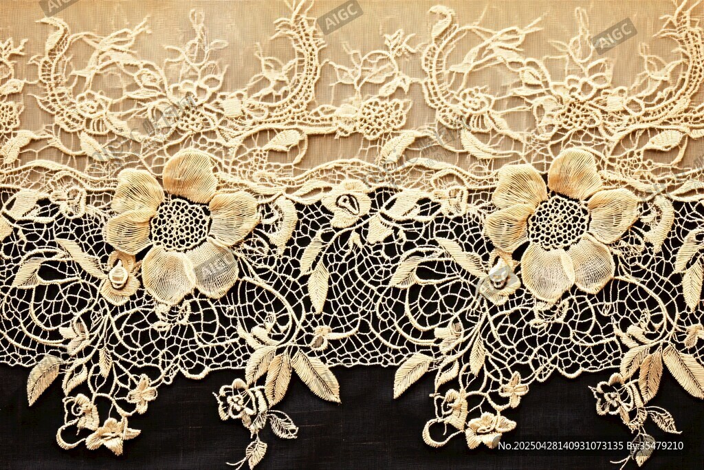精美蕾絲花邊圖案展示