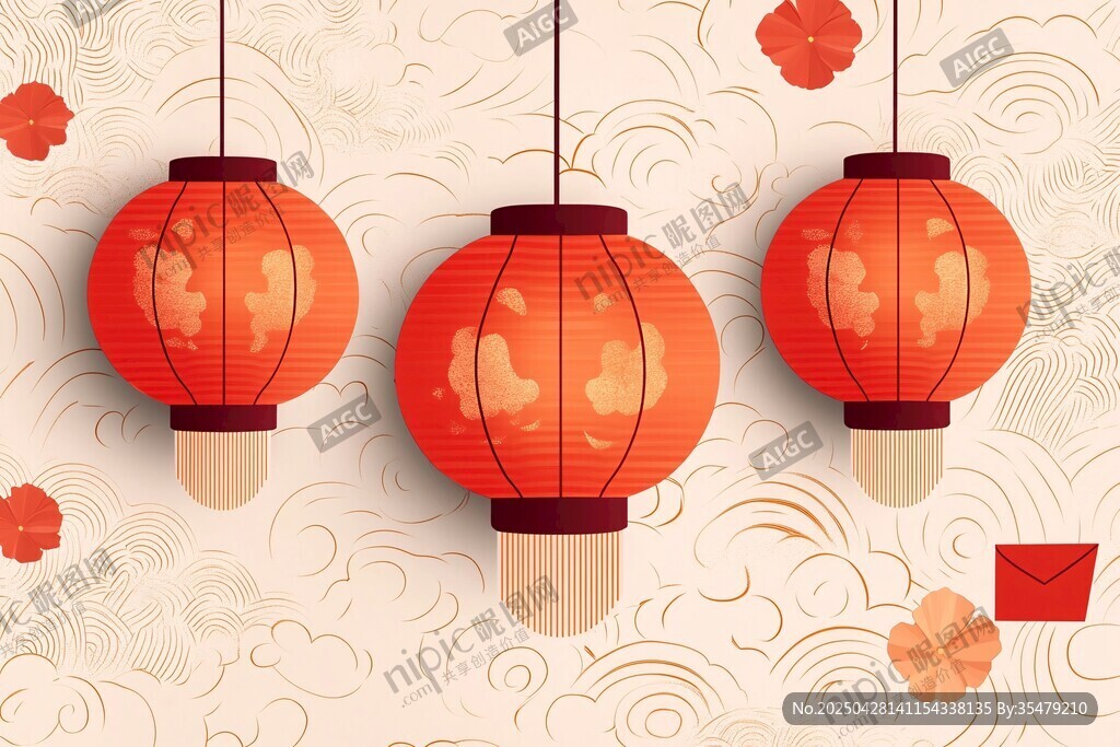 喜慶紅燈籠 洋溢節日氛圍