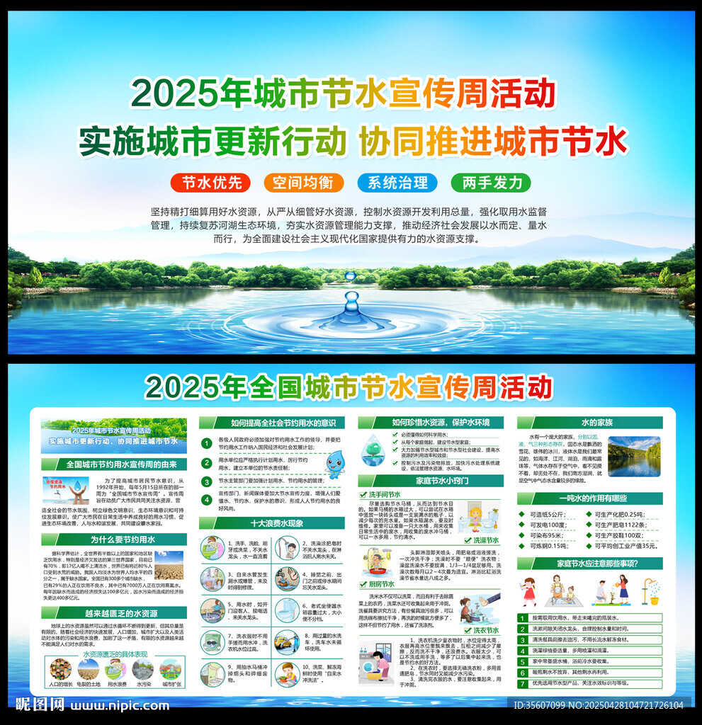 2025年城市節水宣傳周活動