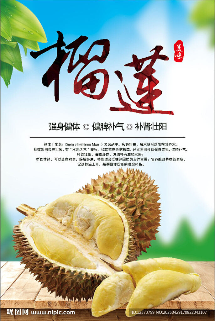 榴蓮海報(bào)