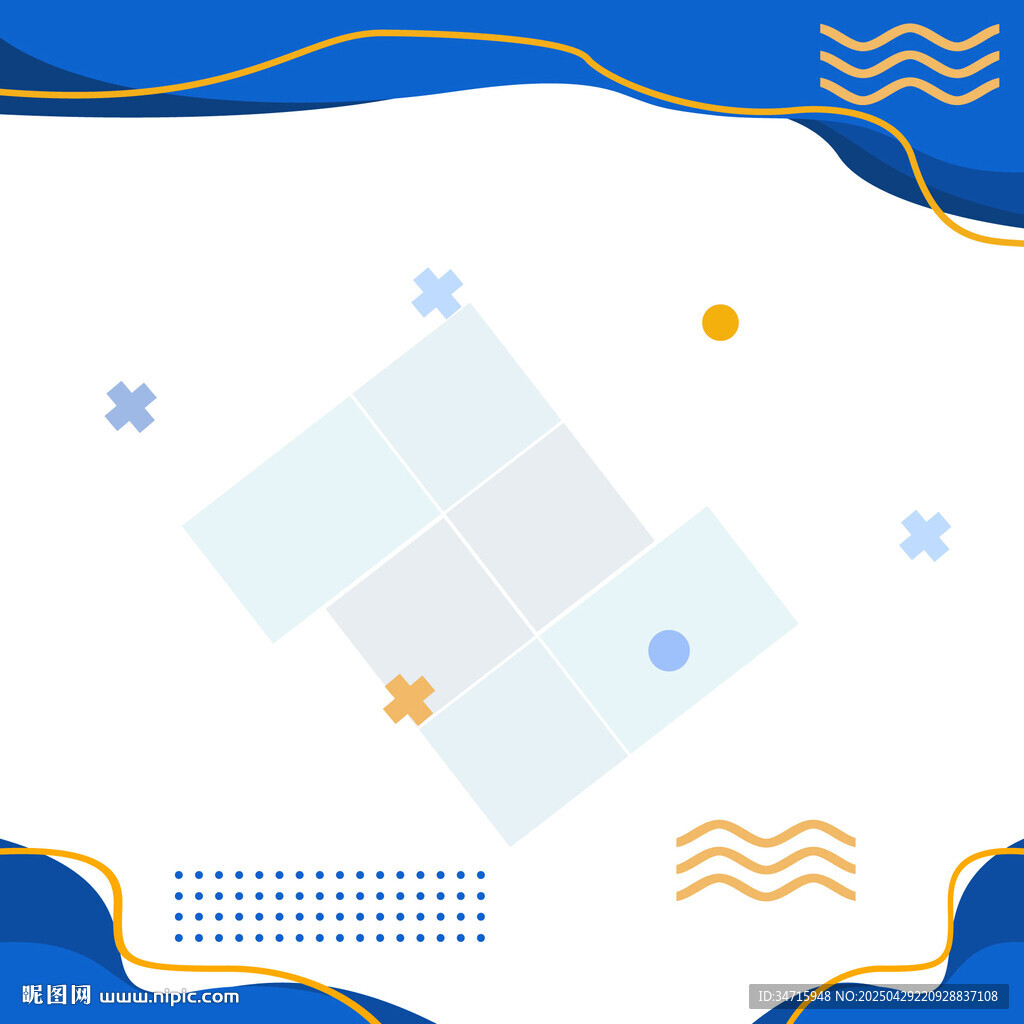 藍(lán)白幾何線條簡(jiǎn)約背景圖
