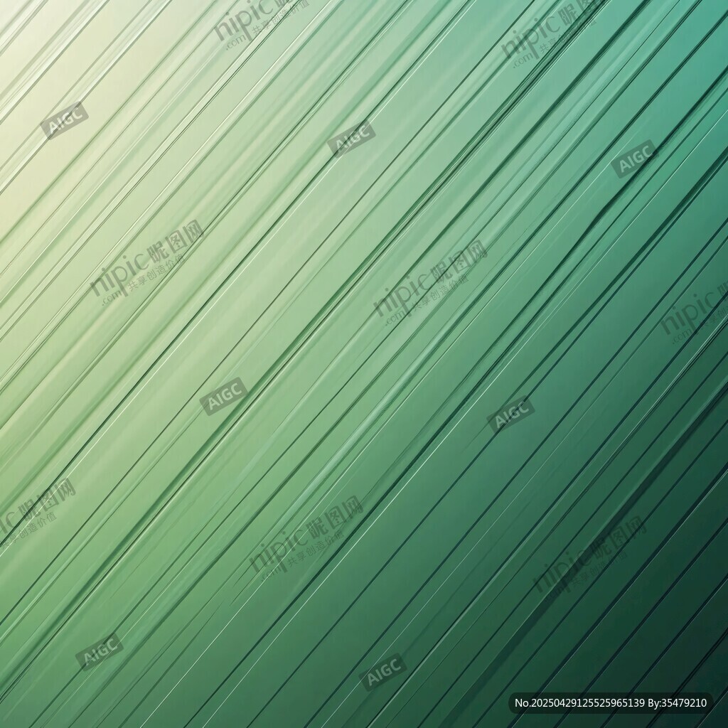 漸變綠斜紋抽象背景圖
