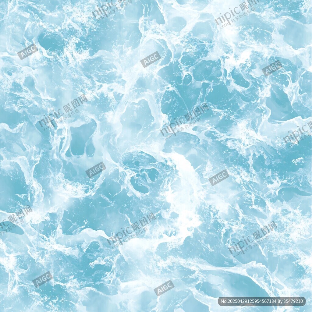 藍(lán)色水波紋理背景圖案
