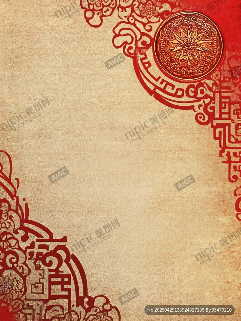 古典中式傳統花紋背景圖