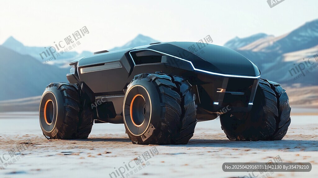 未來感越野概念車展示