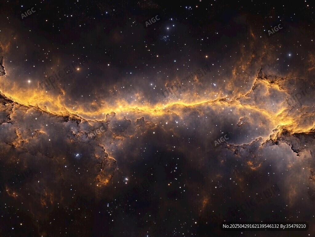 夢幻星云宇宙壯麗景象