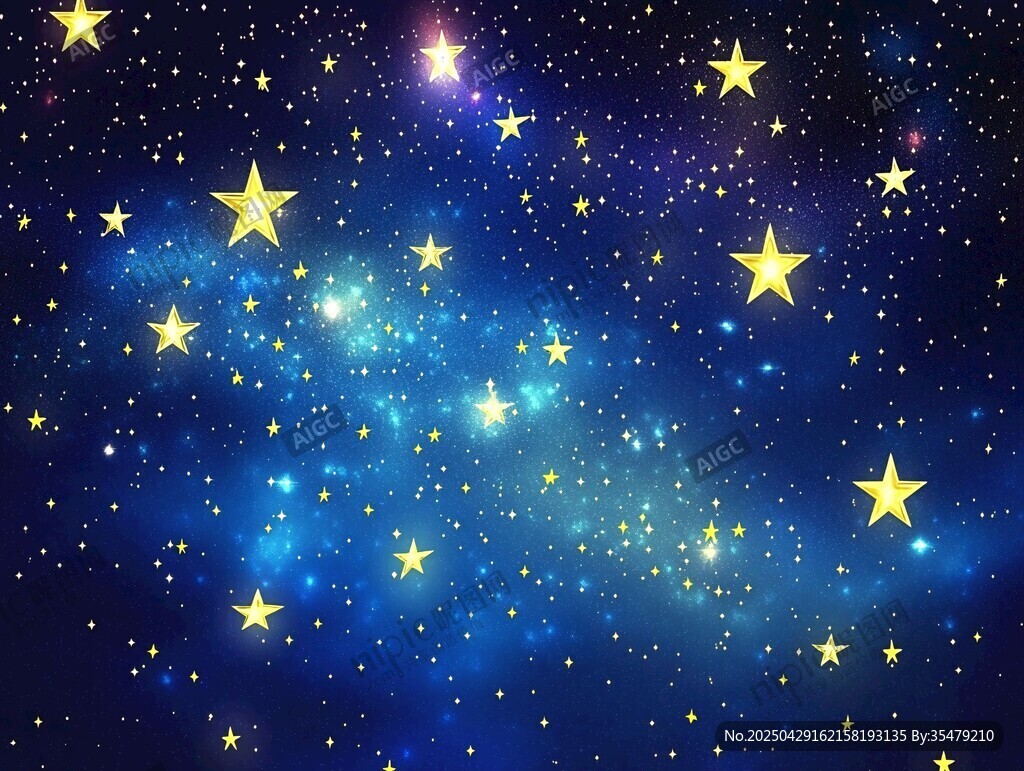夢幻星空 閃爍璀璨繁星