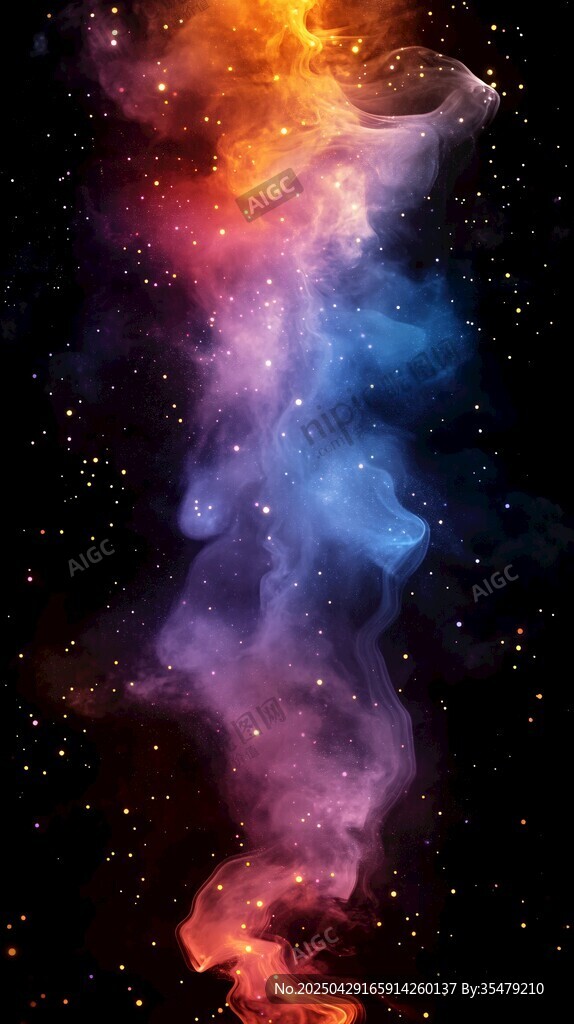夢幻星云宇宙絢麗景象